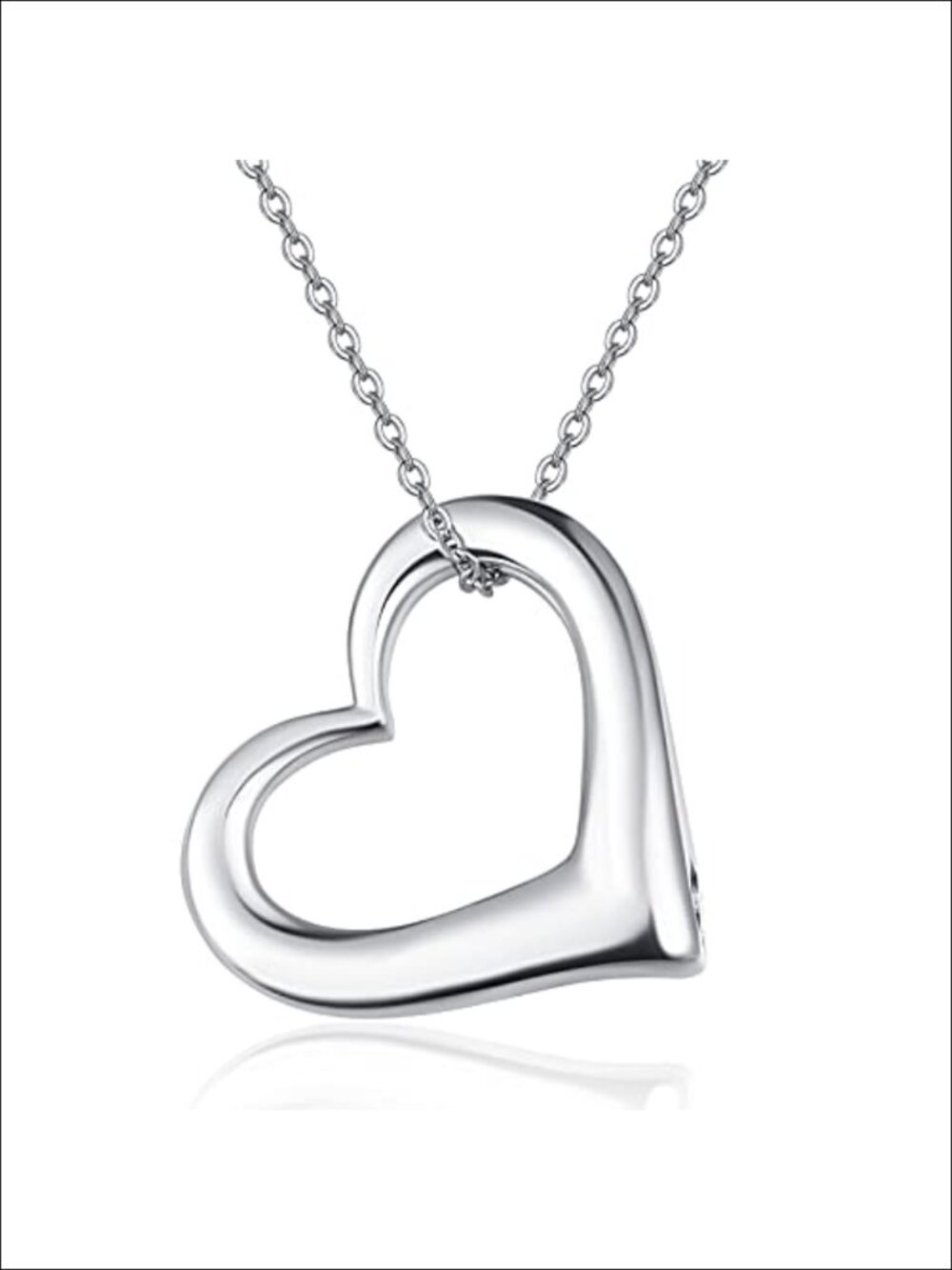 Sterling Silver Heart Urn Necklace Cremation Ashes Keepsake